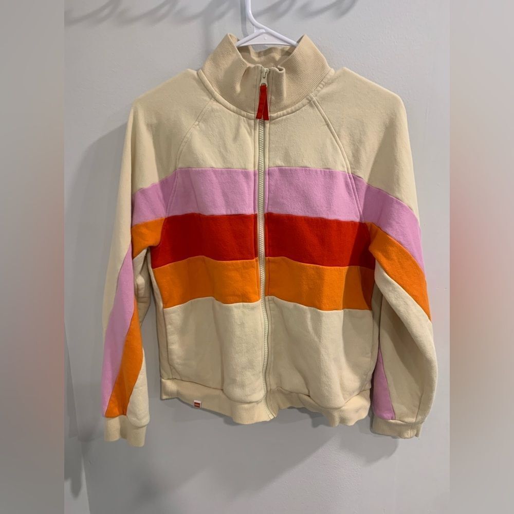 Lego Women's Cream Sweatshirt with Colorful Stripes - Picture 8 of 11
